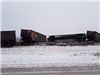 Train De-Railment near Fisher Polk