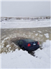 Car in Frozen Water