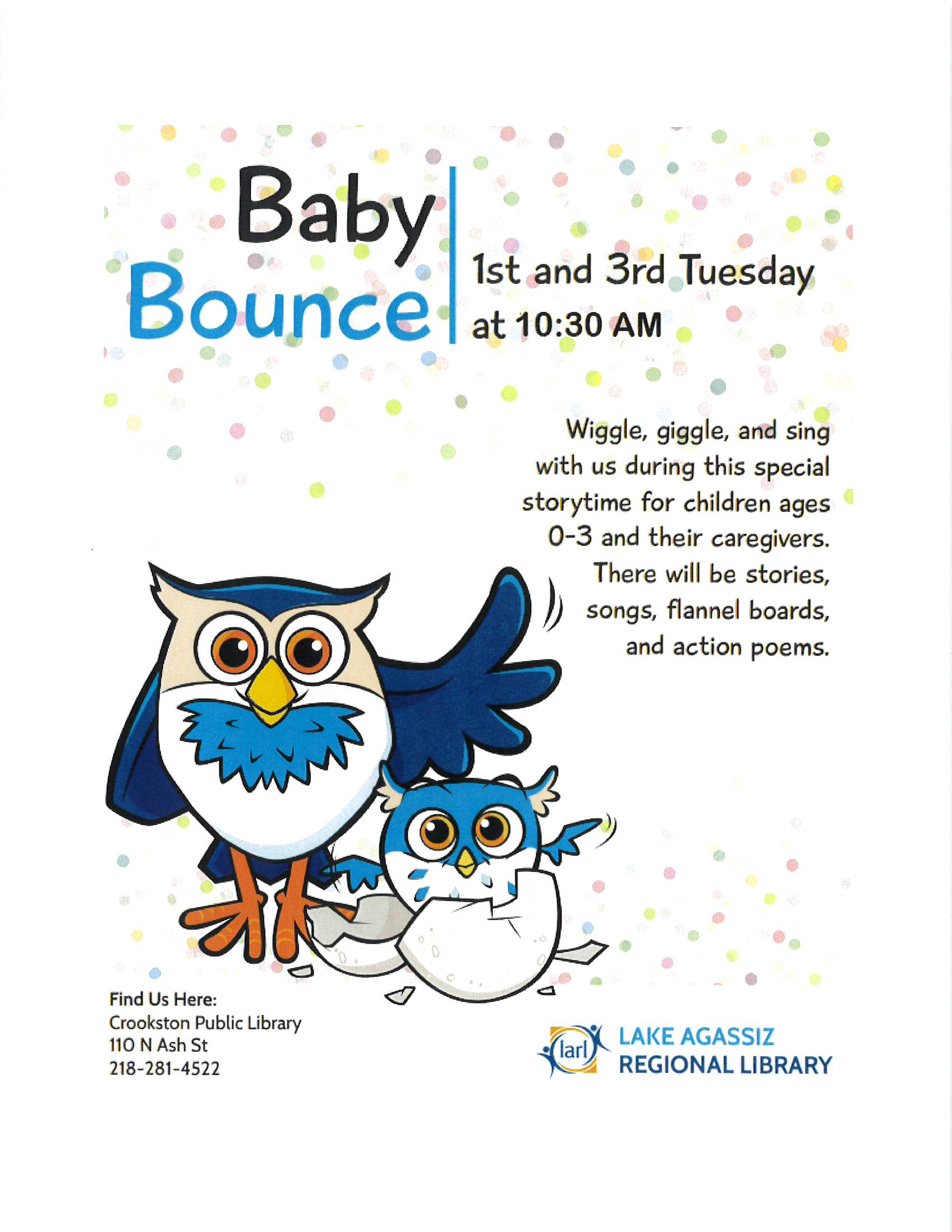 Baby Bounce Flyer