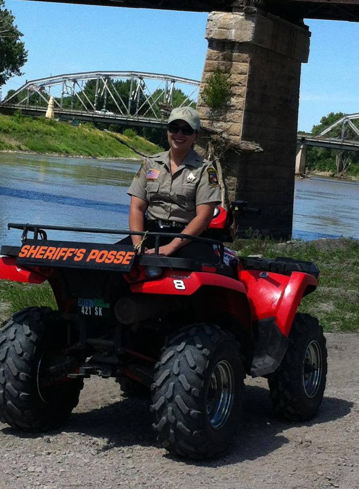 Lieutenant Emily Kulzer at Cats Incredible Fishing Tournament 2015