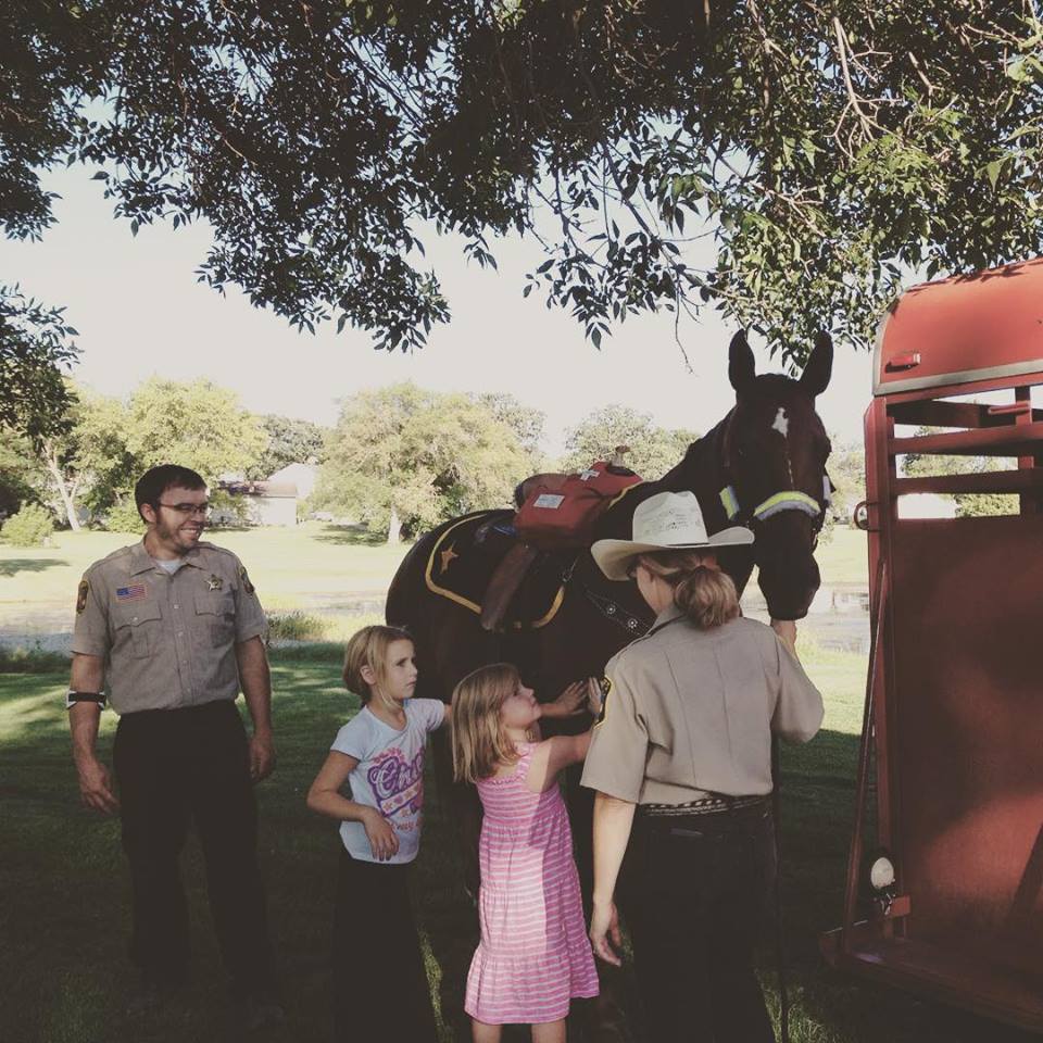 Member Jess Kulzer and Captain Liz Ystenes at Night to Unite